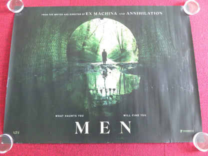 MEN UK QUAD ROLLED POSTER JESSIE BUCKLEY RORY KINNEAR 2022 Rendezvous Cinema Movie posters