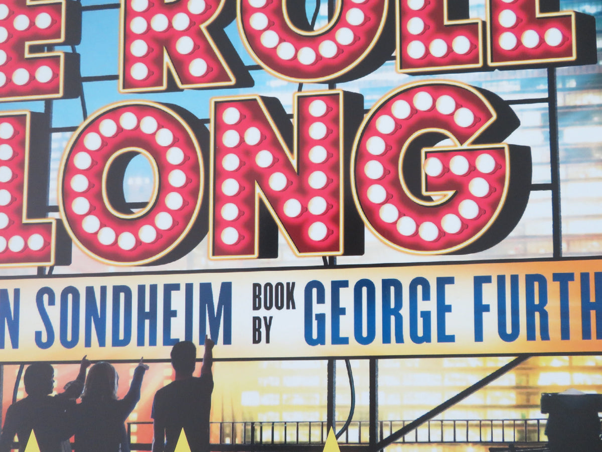 Merrily We Roll Along UK Quad Rolled Poster Ashley Robinson Sondheim 2013 Movie posters