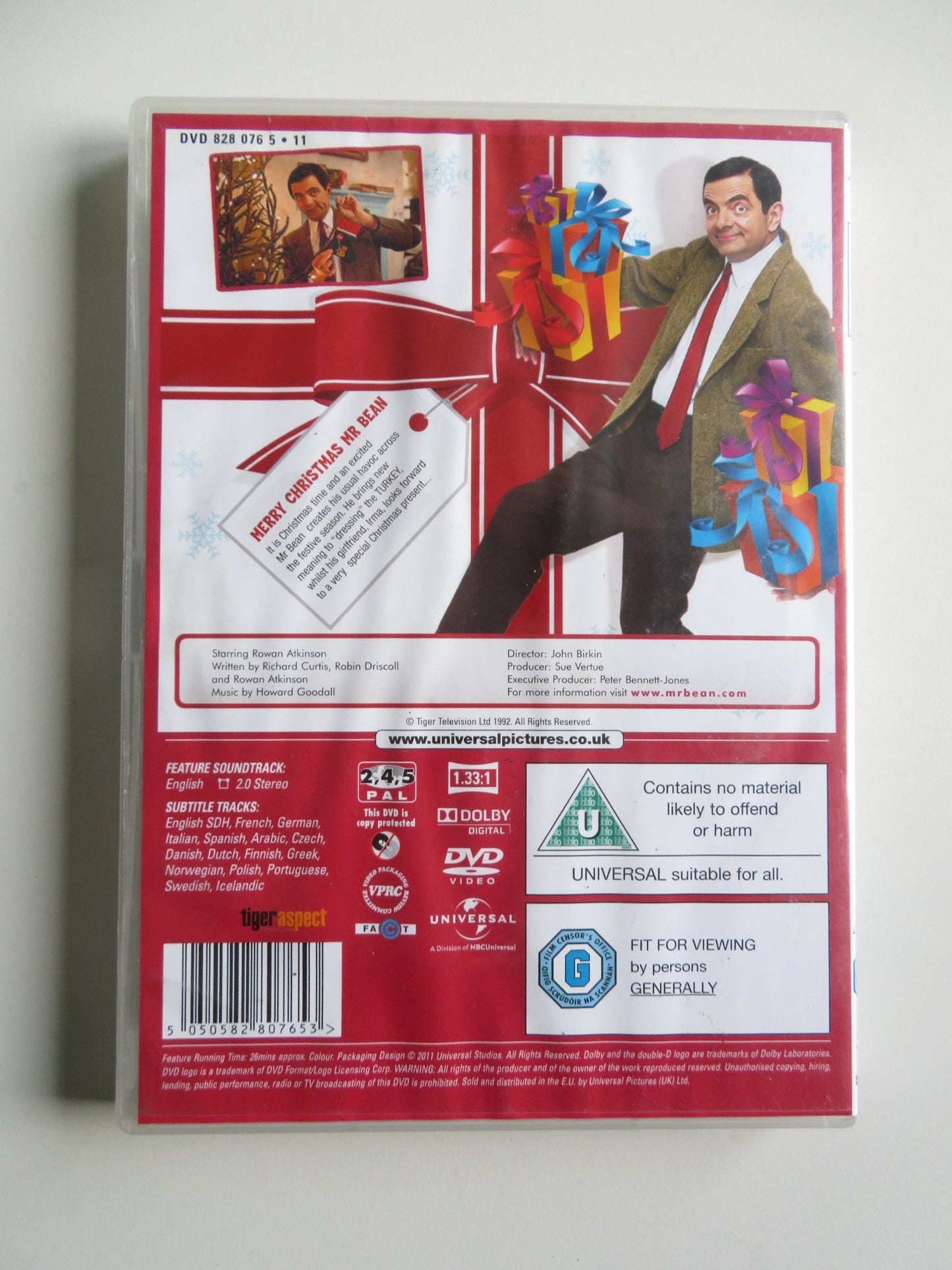 MERRY CHRISTMAS MR BEAN (DVD) ROWAN ATKINSON MATILDA ZIEGLER 1992 REGION 2, 4, 5 - Rendezvous Cinema