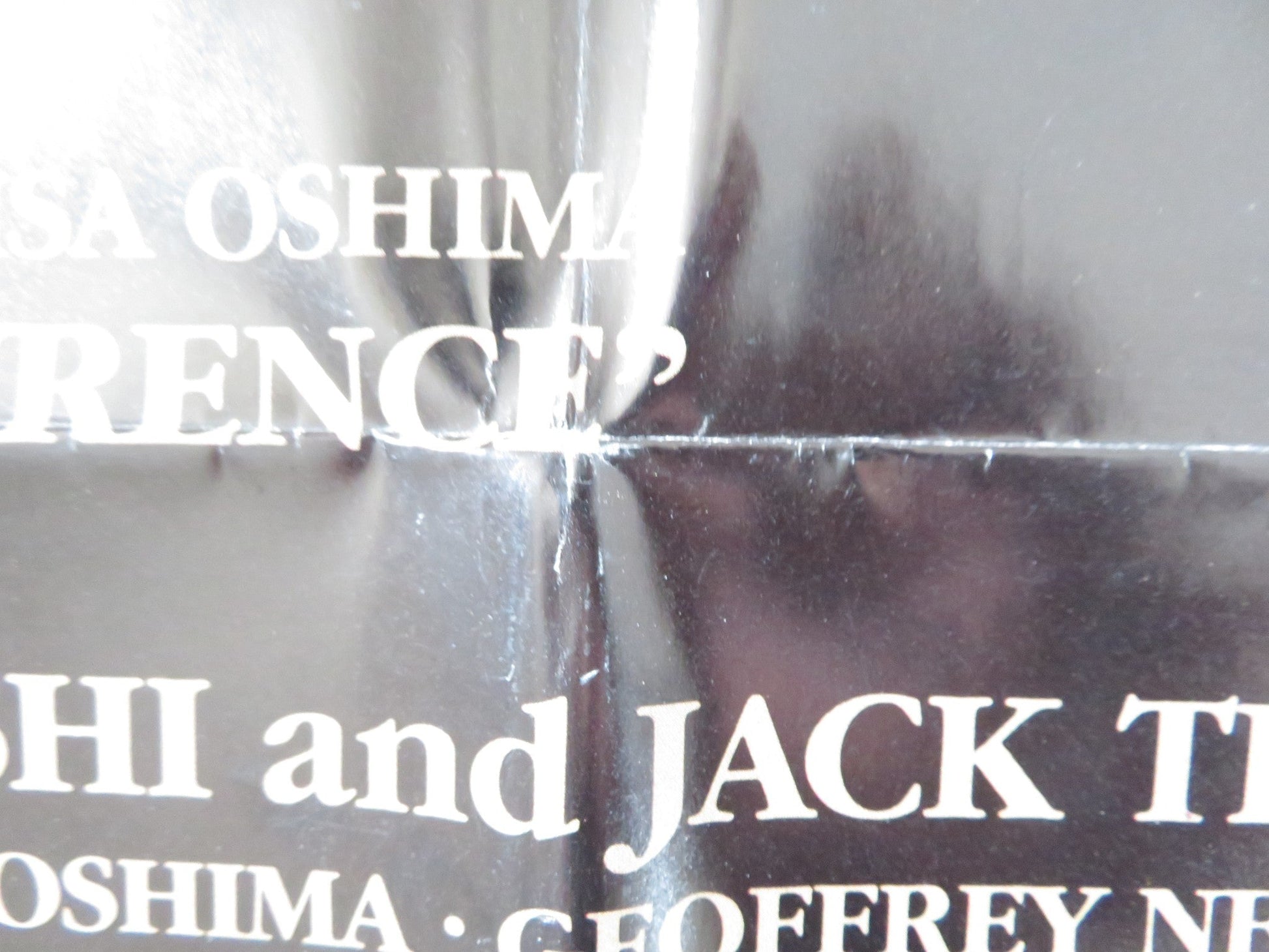 MERRY CHRISTMAS MR. LAWRENCE FOLDED US ONE SHEET POSTER DAVID BOWIE CONTI 1983 Rendezvous Cinema Movie posters