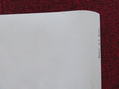 MESSAGE IN A BOTTLE UK QUAD ROLLED POSTER KATE PRINCE STING 2024 Rendezvous Cinema Movie posters