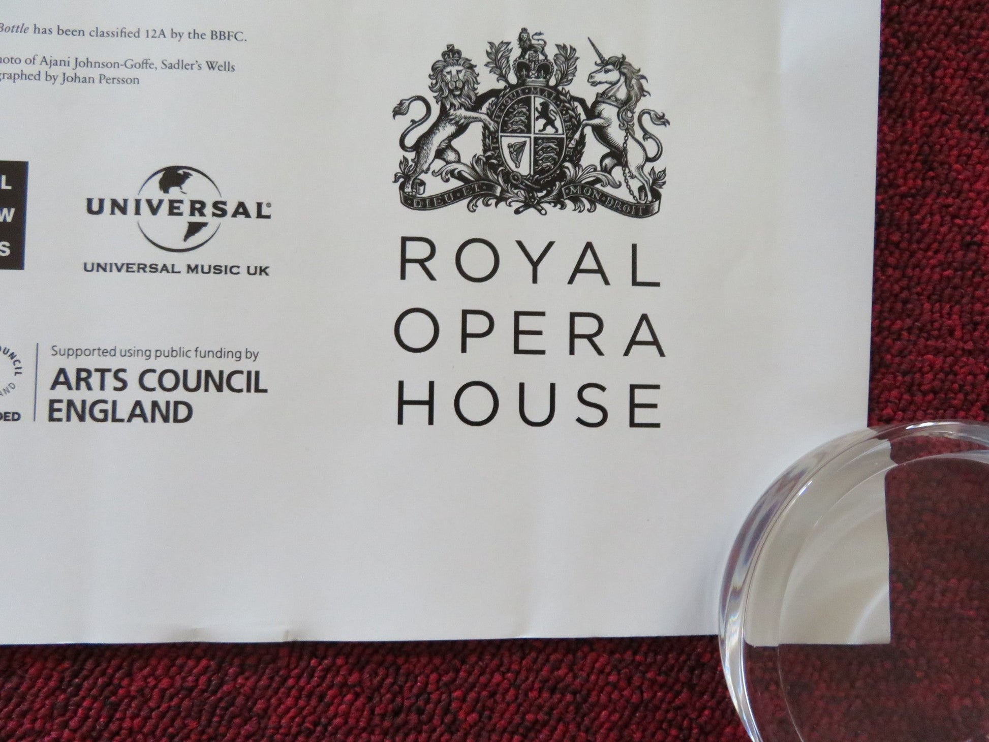 MESSAGE IN A BOTTLE UK QUAD ROLLED POSTER KATE PRINCE STING 2024 Rendezvous Cinema Movie posters