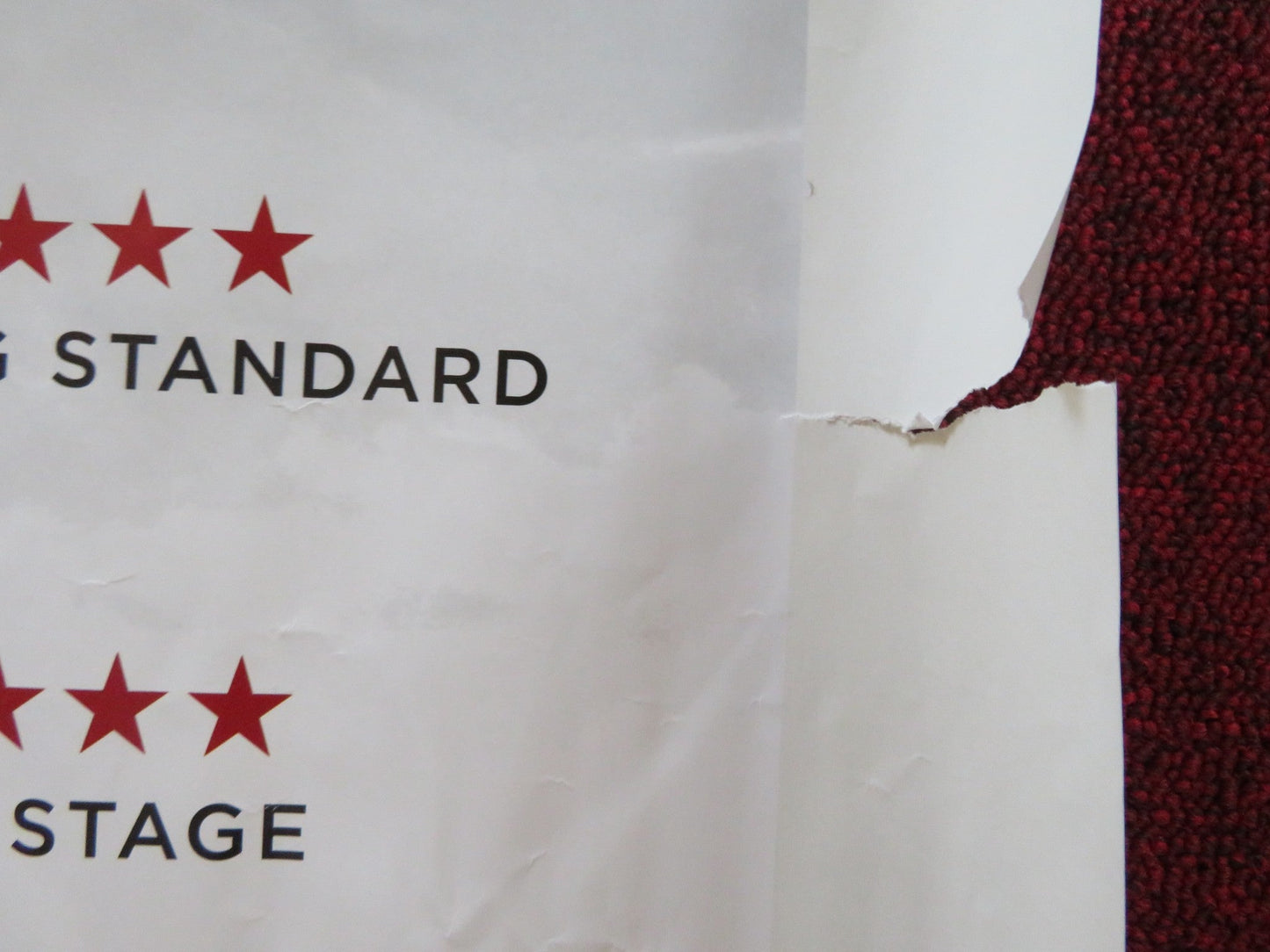 MESSAGE IN A BOTTLE UK QUAD ROLLED POSTER KATE PRINCE STING 2024 Rendezvous Cinema Movie posters