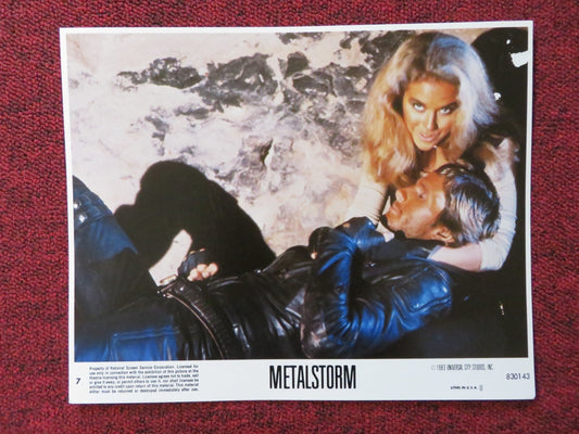 METALSTORM - 7 LOBBY CARD JARED - SYN 1983 Rendezvous Cinema Movie posters