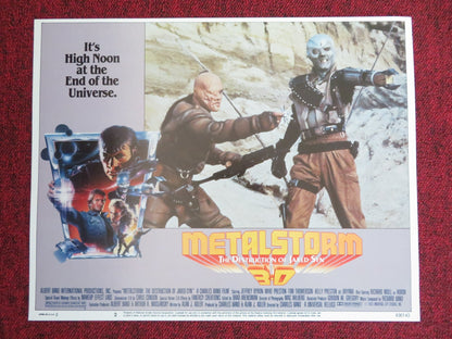 METALSTORM: THE DESTRUCTION OF JARED - SYN IN 3D US LOBBY CARD FULL SET 1983 Movie posters