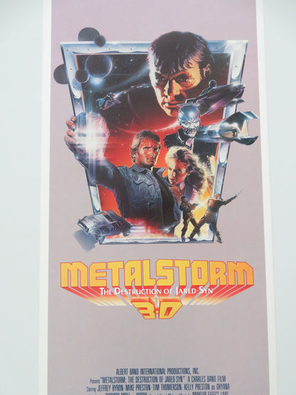 Metalstorm: The Destruction of Jared-Syn US Insert Poster Jeffrey Byron 1983 Movie posters