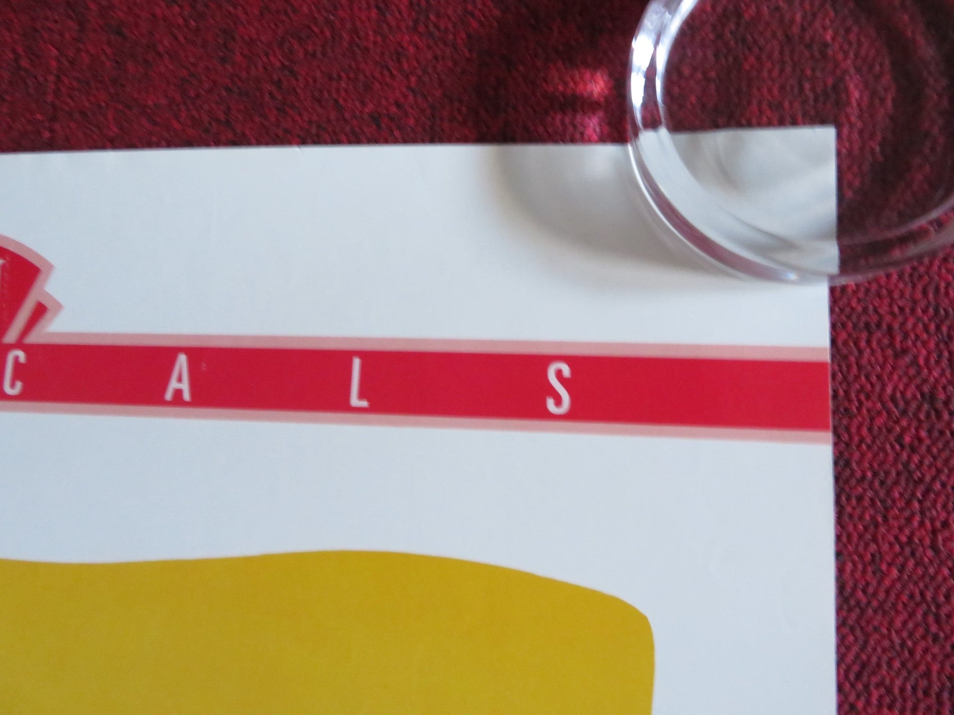 MGM MUSICALS VHS VIDEO POSTER ROLLED GENE KELLY DEBBIE REYNOLDS 1988 Rendezvous Cinema Movie posters