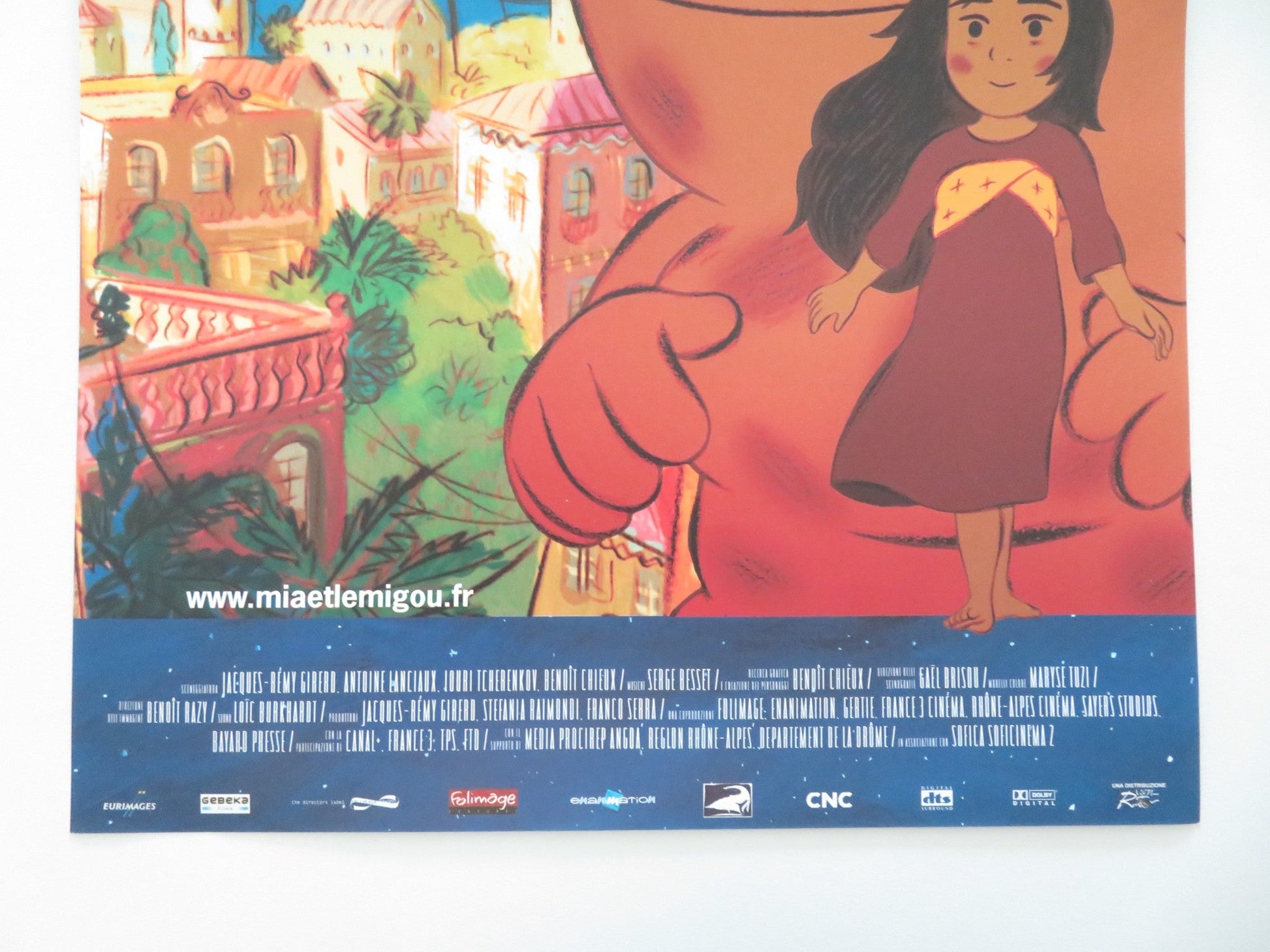 Mia And The Migoo ITALIAN LOCANDINA POSTER Dany Boon Matthew Modine 2008 Movie posters