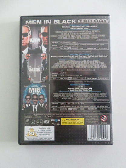 MIB TRILOGY - MEN IN BLACK I, II and III (DVD) TOMMY LEE JONES 1997 REGION 2 Movie posters
