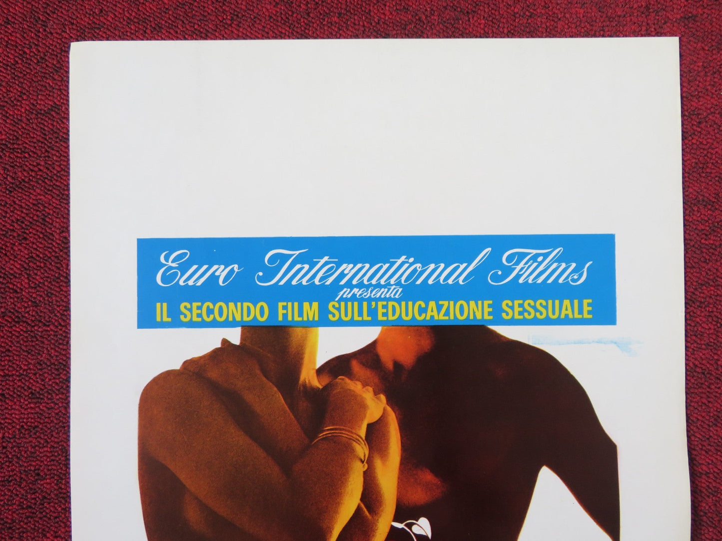 MICHAEL AND HELGA ITALIAN LOCANDINA POSTER RUTH GASSMAN FELIX FRANCHY 1968 Rendezvous Cinema Movie posters