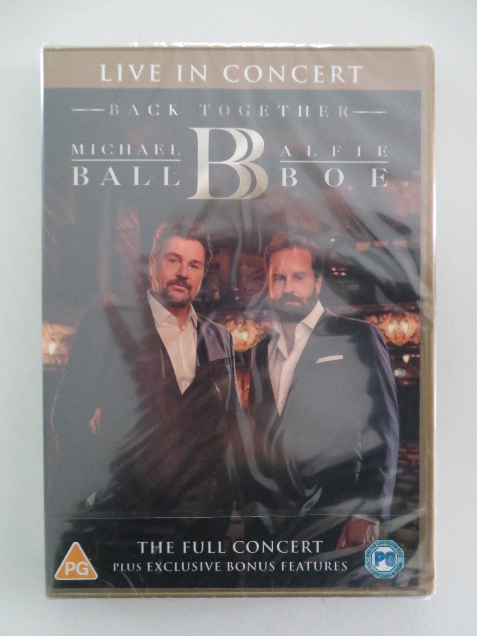 MICHAEL BALL & ALFIE BOE - BACK TOGETHER (DVD) BALL BOE REGION 2,4 2020 - Rendezvous Cinema