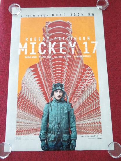 MICKEY 17 US ONE SHEET ROLLED POSTER ROBERT PATTINSON TONI COLLETTE 2025 Movie posters