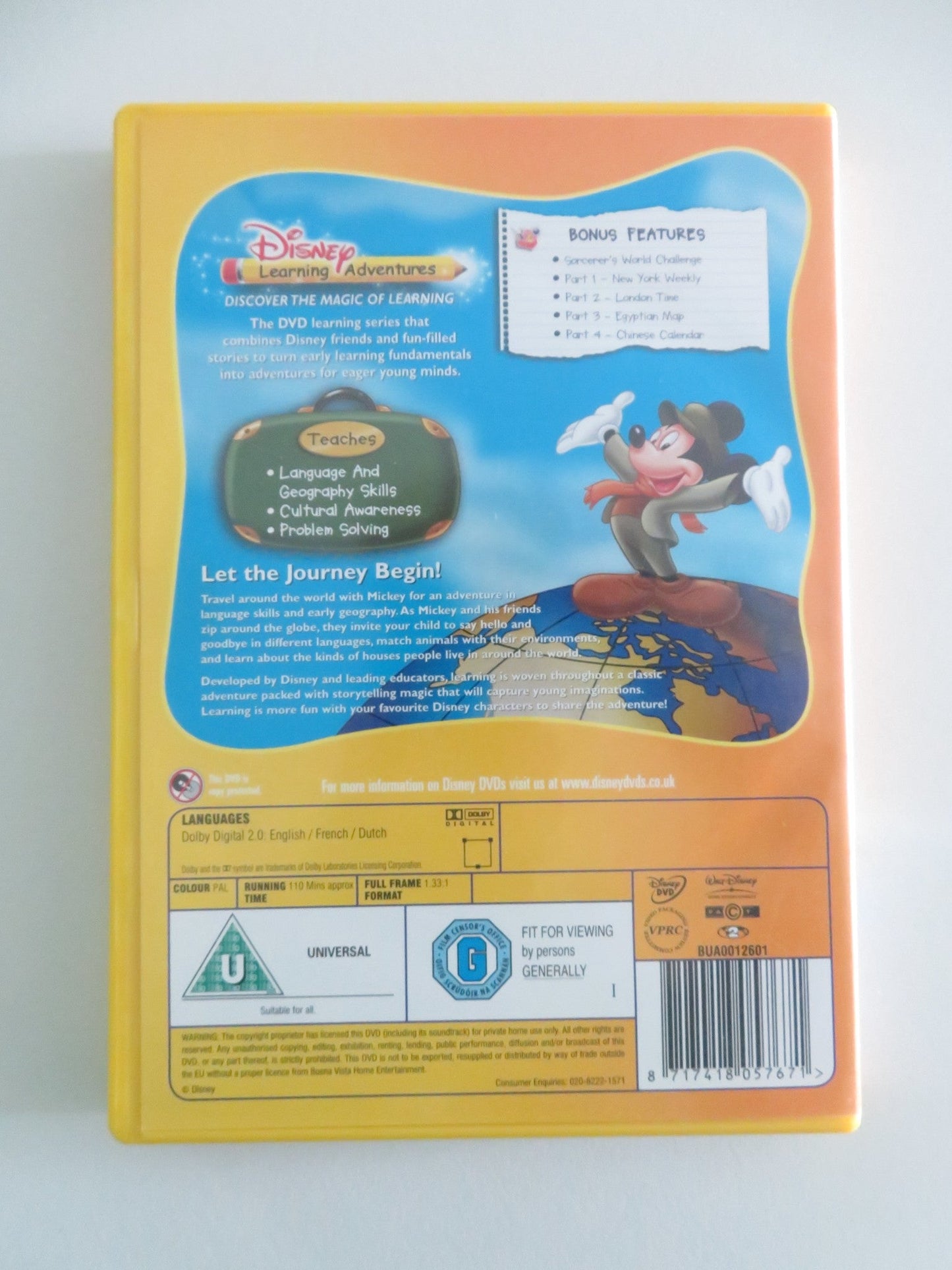 Mickey's Around The World In 80 Days - Seeing the World (DVD) 2005 Region 2 Movie posters