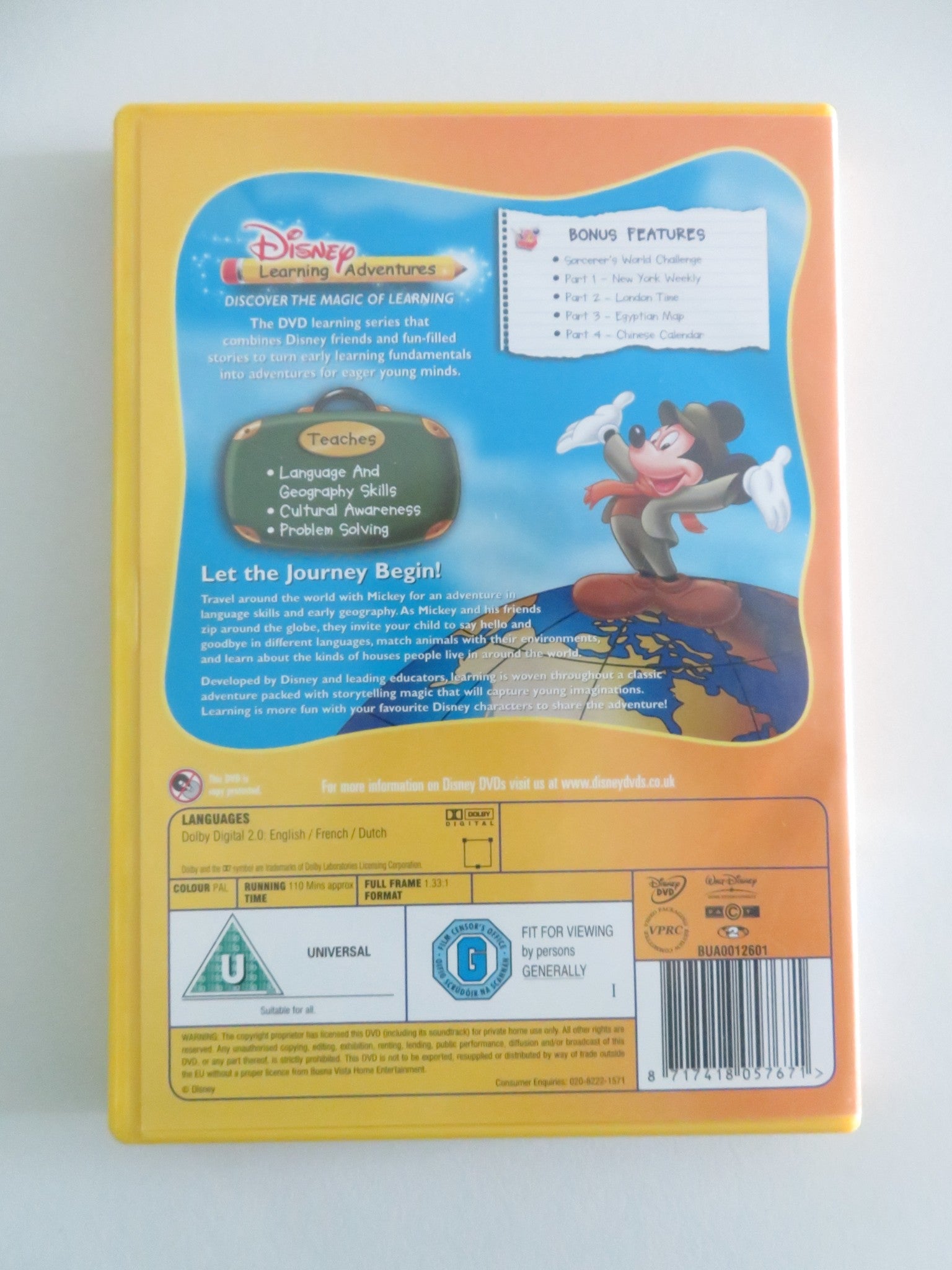 Mickey's Around The World In 80 Days - Seeing the World (DVD) 2005 Region 2 Movie posters