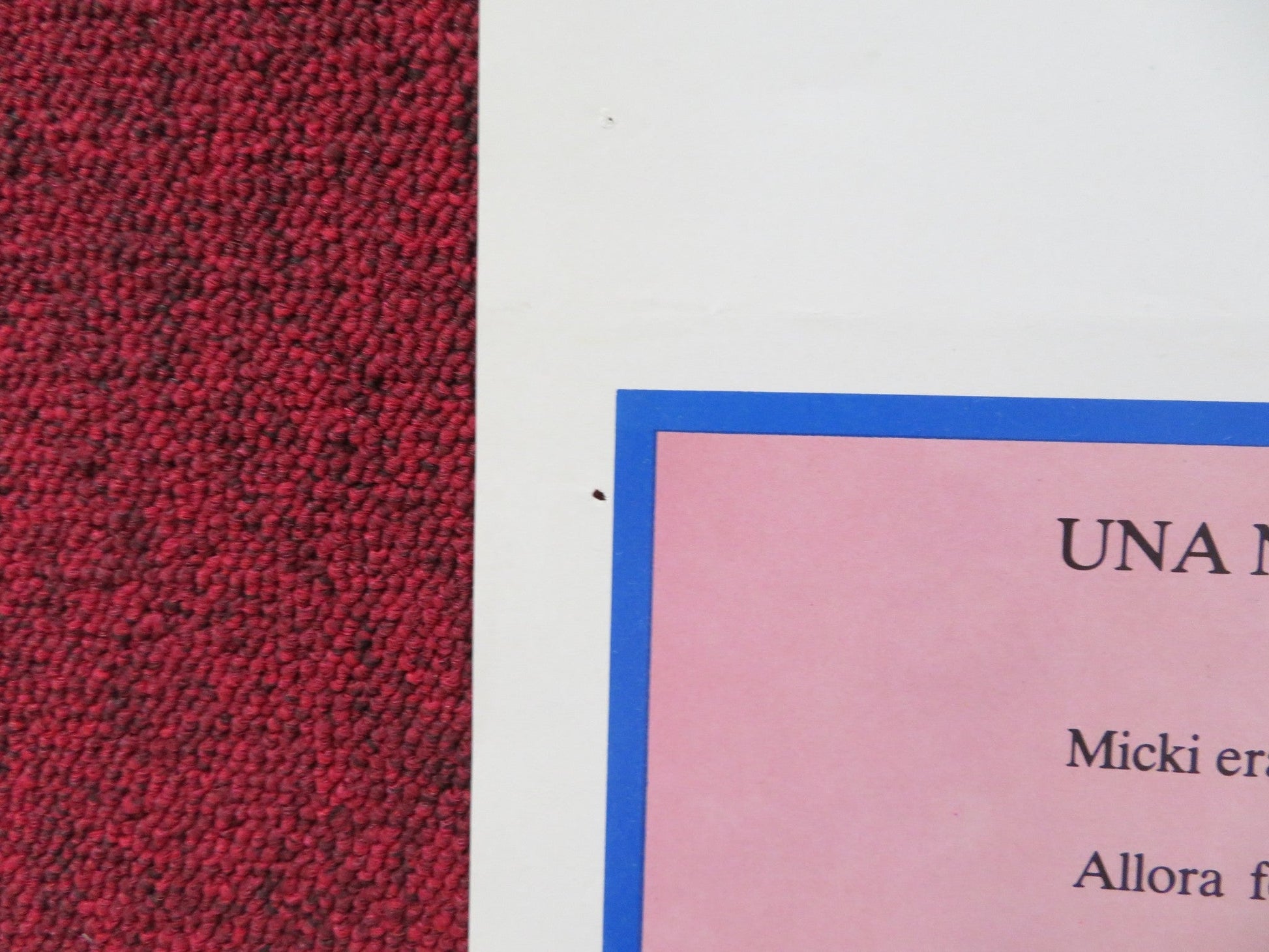 MICKI & MAUDE ITALIAN LOCANDINA POSTER DUDLEY MOORE AMY IRVING 1984 Rendezvous Cinema Movie posters