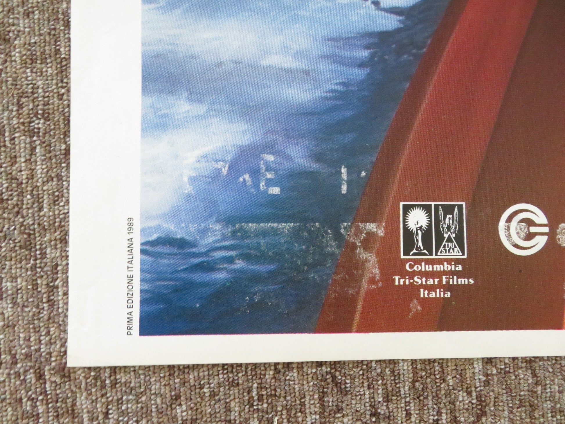 MIDNIGHT CROSSING ITALIAN 2 FOGLIO POSTER FAYE DUNAWAY KIM CATTRALL 1989 Rendezvous Cinema Movie posters