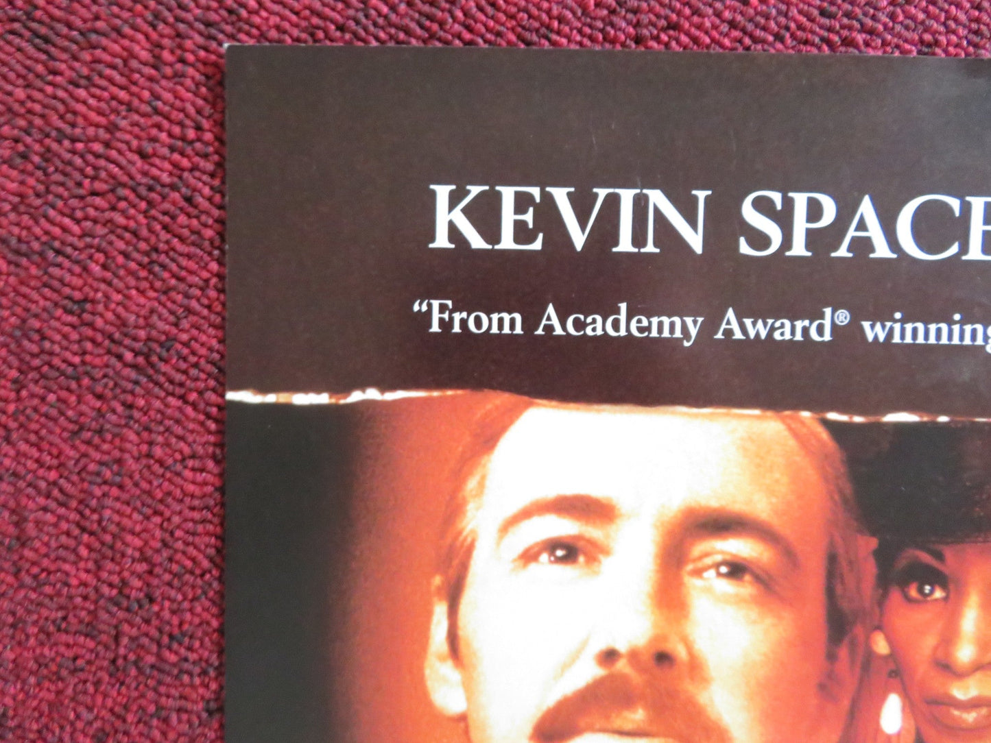 MIDNIGHT IN THE GARDEN OF GOOD AND EVIL VHS VIDEO POSTER KEVIN SPACEY 1998 Rendezvous Cinema Movie posters