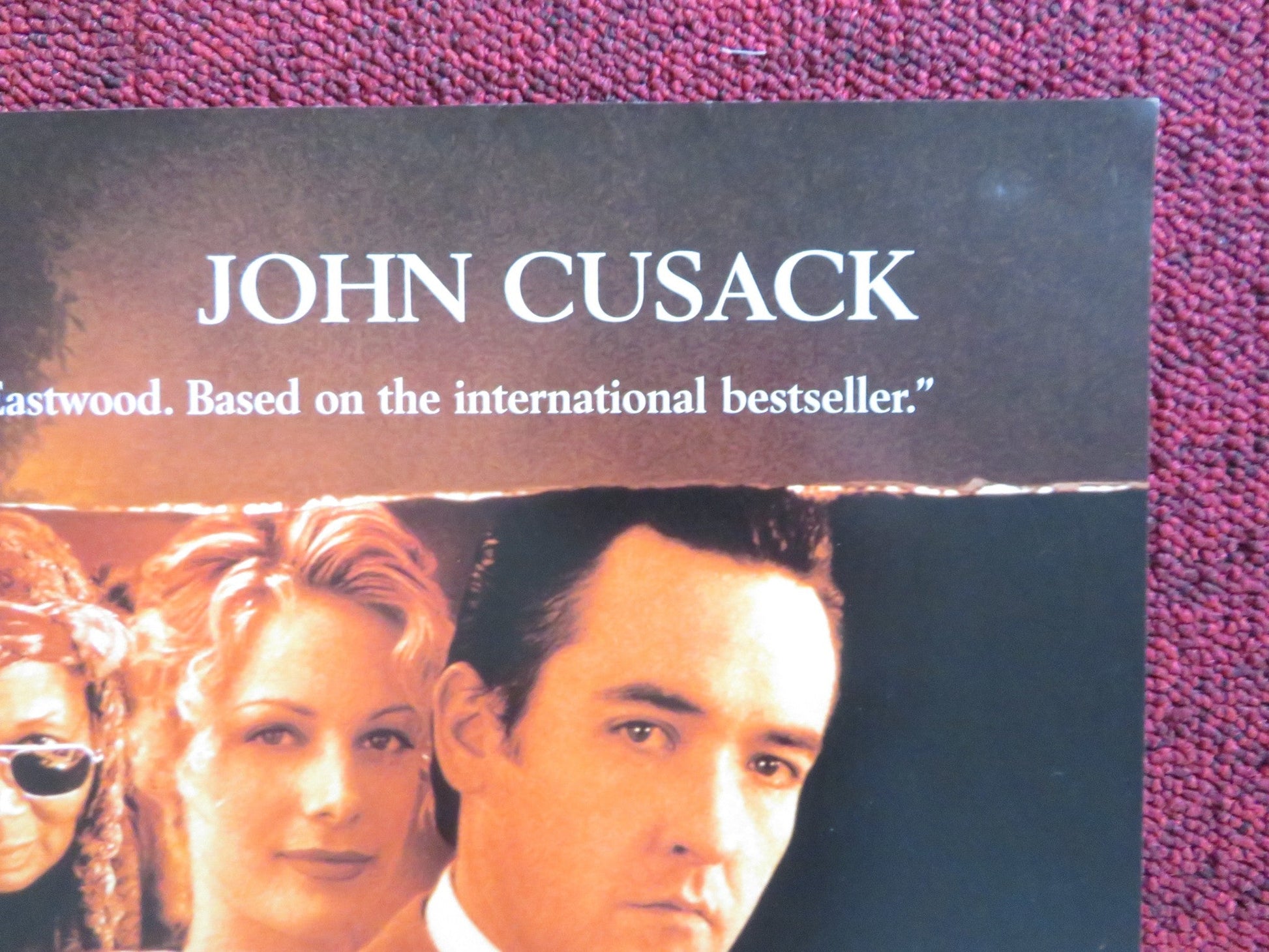 MIDNIGHT IN THE GARDEN OF GOOD AND EVIL VHS VIDEO POSTER KEVIN SPACEY 1998 Rendezvous Cinema Movie posters