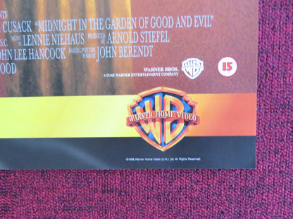 MIDNIGHT IN THE GARDEN OF GOOD AND EVIL VHS VIDEO POSTER KEVIN SPACEY 1998 Rendezvous Cinema Movie posters
