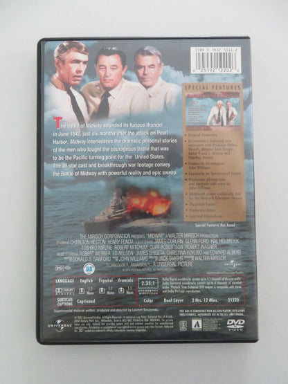 MIDWAY - COLLECTOR'S EDITION (DVD) CHARLTON HESTON HENRY FONDA 1976 REGION 1 Movie posters