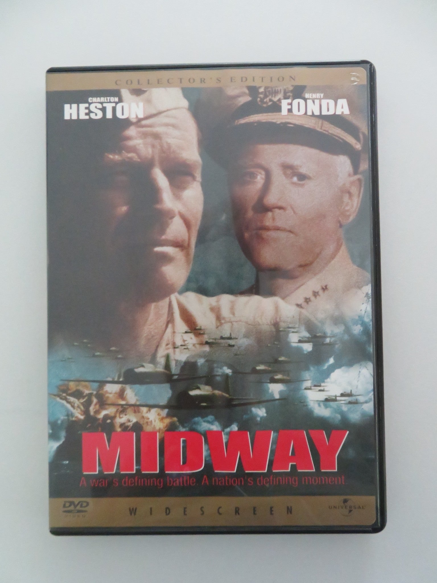 MIDWAY - COLLECTOR'S EDITION (DVD) CHARLTON HESTON HENRY FONDA 1976 REGION 1 Movie posters
