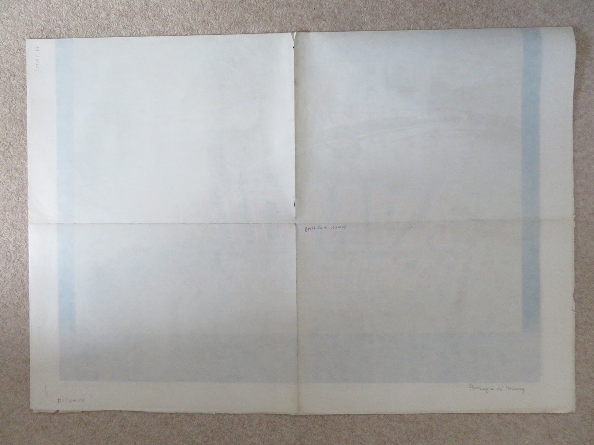 MIDWAY ITALIAN 2 FOGLIO POSTER CHARLTON HESTON HENRY FONDA 1976 Rendezvous Cinema Movie posters