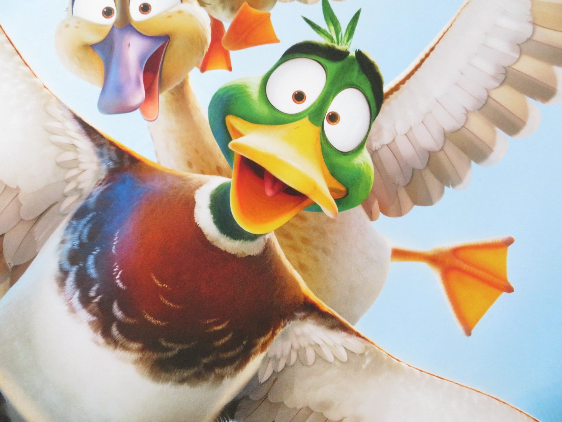 MIGRATION UK QUAD ROLLED POSTER KUMAIL NANJIANI ELIZABETH BANKS 2023 Rendezvous Cinema Movie posters