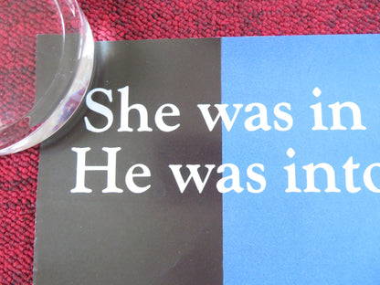 MIKE'S MURDER VHS VIDEO POSTER ROLLED DEBRA WINGER MARK LEYLOUN 1984 Rendezvous Cinema Movie posters