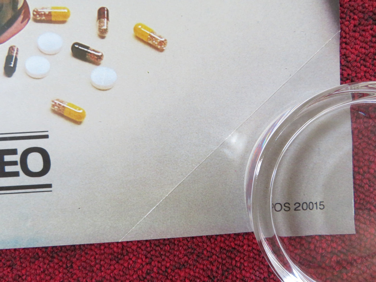 MIKE'S MURDER VHS VIDEO POSTER ROLLED DEBRA WINGER MARK LEYLOUN 1984 Rendezvous Cinema Movie posters