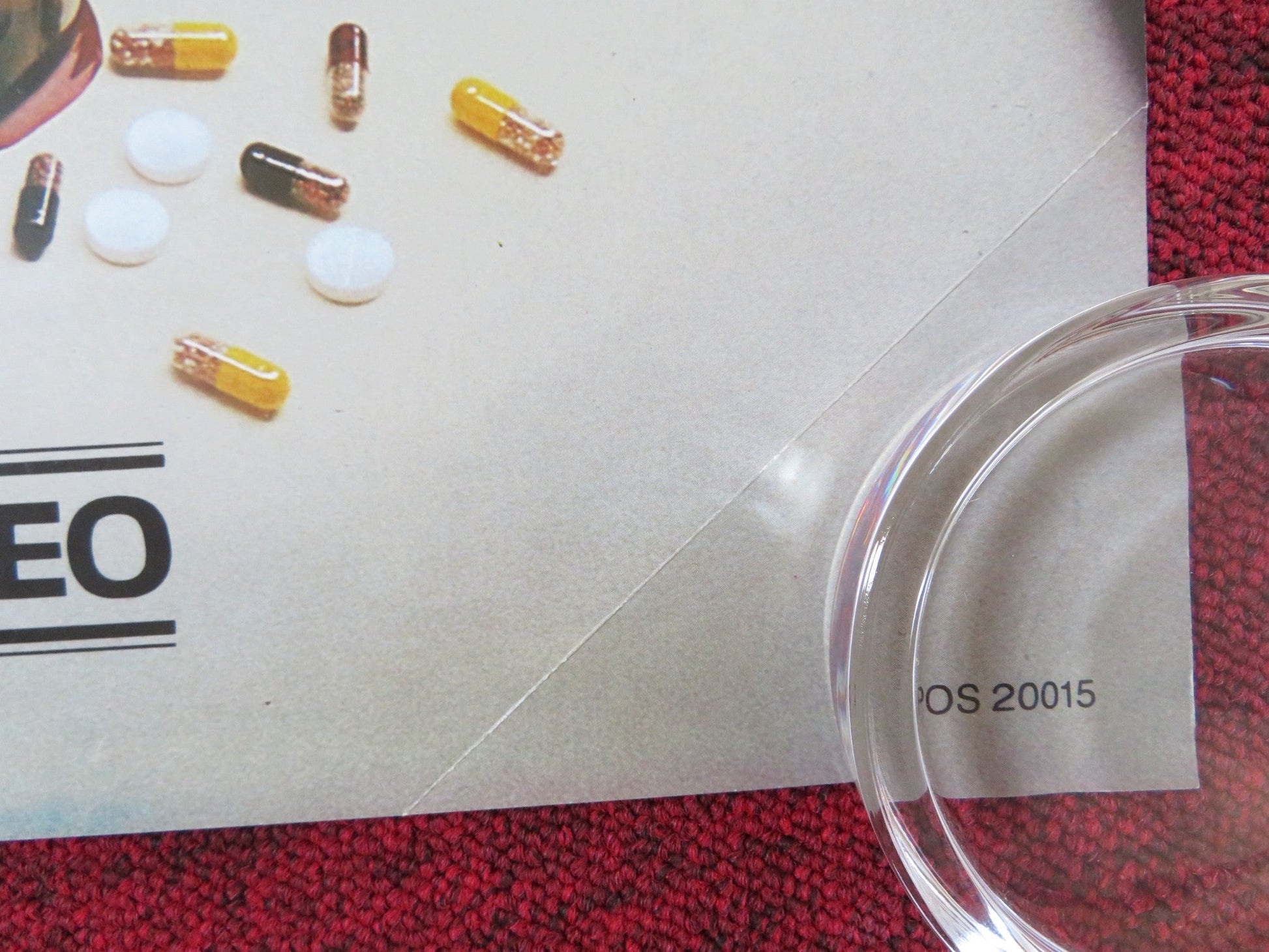 MIKE'S MURDER VHS VIDEO POSTER ROLLED DEBRA WINGER MARK LEYLOUN 1984 Rendezvous Cinema Movie posters