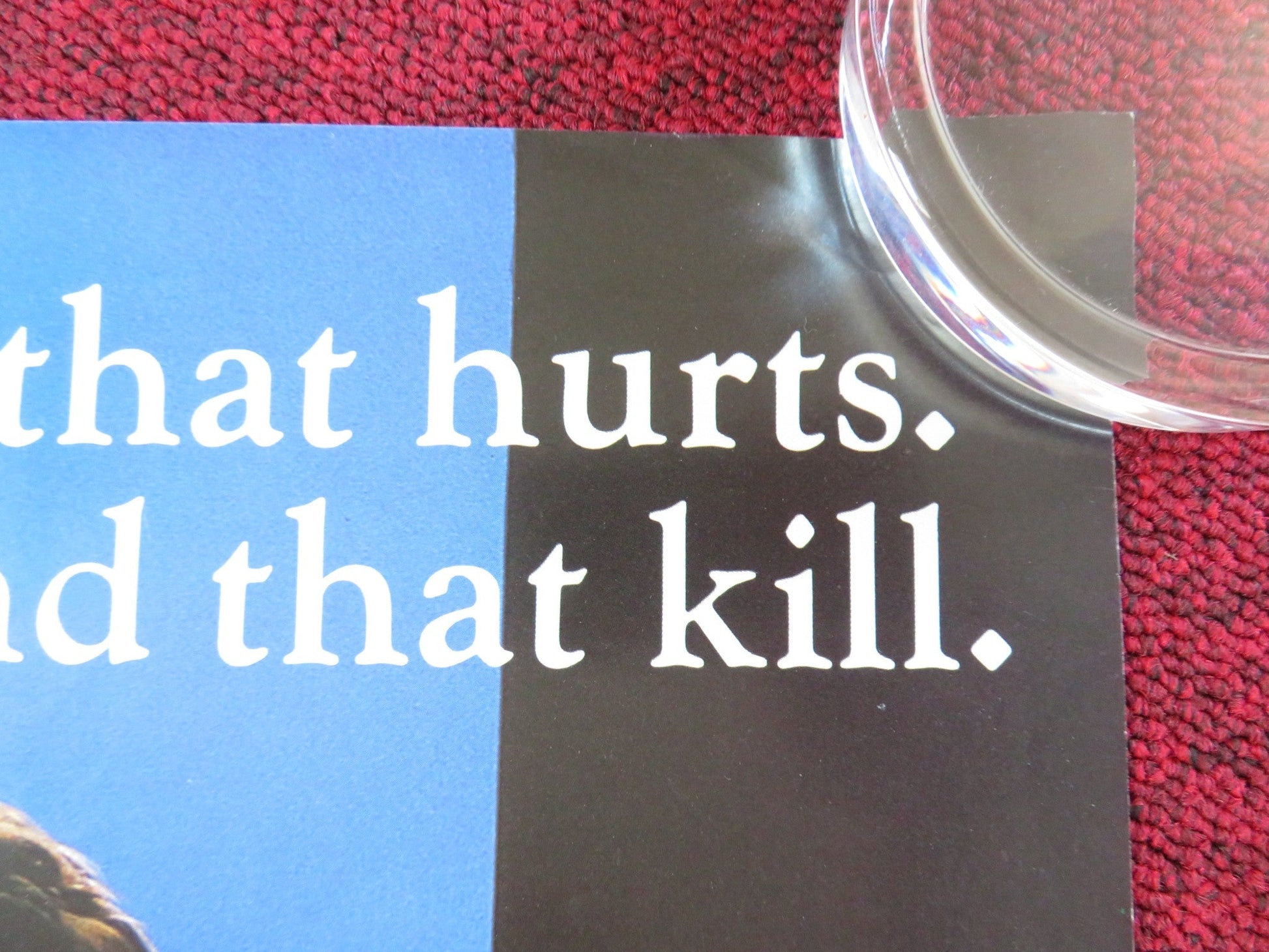 MIKE'S MURDER VHS VIDEO POSTER ROLLED DEBRA WINGER MARK LEYLOUN 1984 Rendezvous Cinema Movie posters