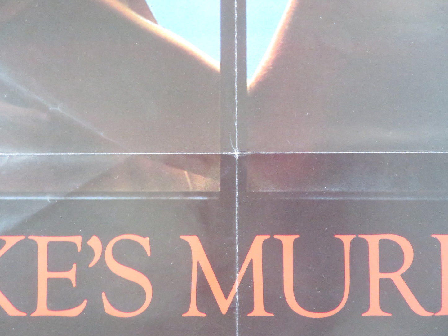 MIKE'S MURDER VHS VIDEO POSTER ROLLED DEBRA WINGER MARK LEYLOUN 1984 Rendezvous Cinema Movie posters