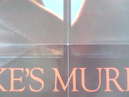 MIKE'S MURDER VHS VIDEO POSTER ROLLED DEBRA WINGER MARK LEYLOUN 1984 Rendezvous Cinema Movie posters