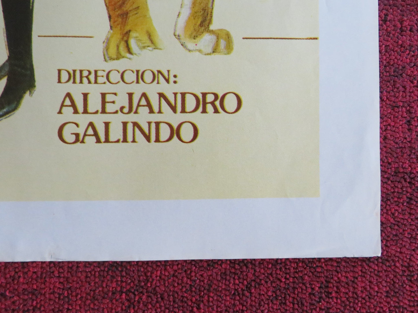 MILAGRO EN EL CIRCO MEXICAN POSTER FOLDED RICARDO GONZALEZ 1979 Rendezvous Cinema Movie posters