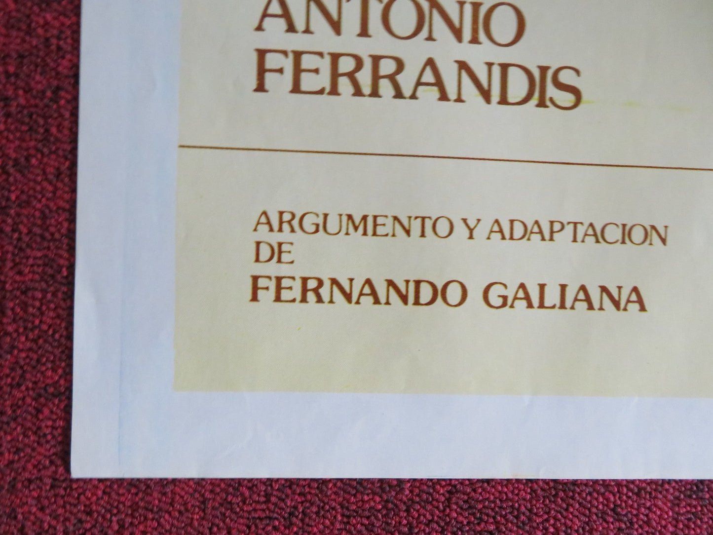 MILAGRO EN EL CIRCO MEXICAN POSTER FOLDED RICARDO GONZALEZ 1979 Rendezvous Cinema Movie posters