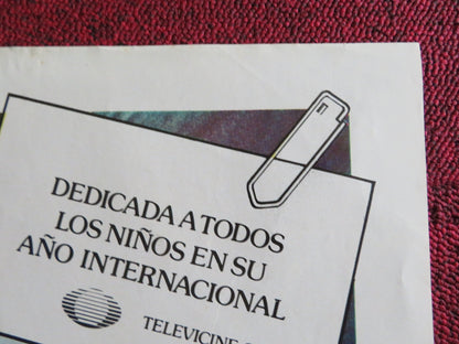 MILAGRO EN EL CIRCO MEXICAN POSTER FOLDED RICARDO GONZALEZ 1979 Rendezvous Cinema Movie posters