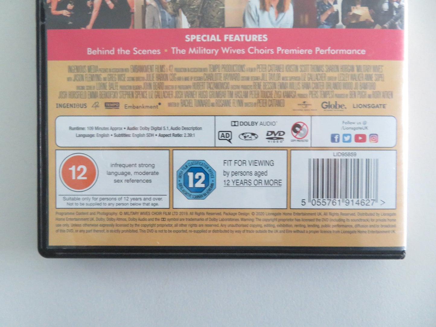Military Wives (DVD) Kristin Scott Thomas Sharon Horgan 2019 Region 2 Movie posters