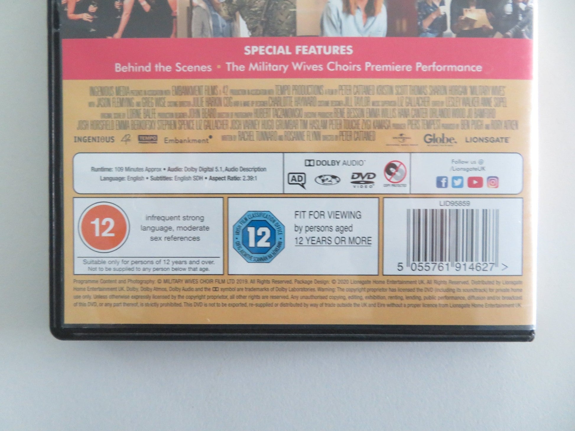 Military Wives (DVD) Kristin Scott Thomas Sharon Horgan 2019 Region 2 Movie posters