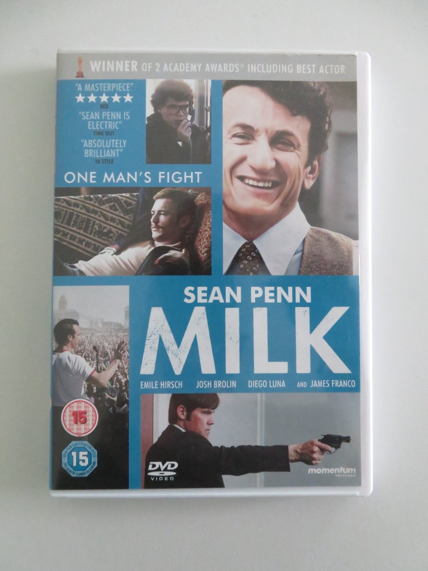Milk (DVD) Sean Penn Josh Brolin 2008 Region 2 Movie posters