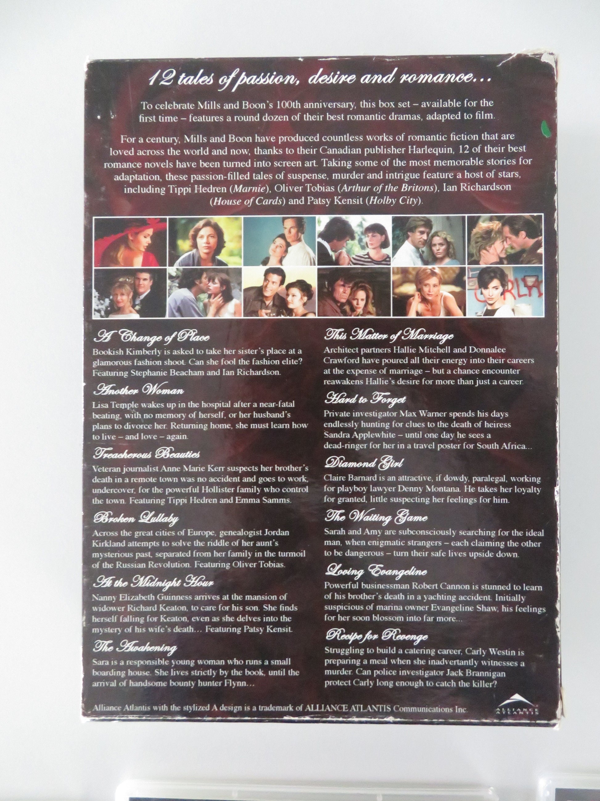 Mills & Boon: Harlequin 12 Tales of Love (DVD BoxSet) Patsy Kensit 2008 Region 2 Movie posters
