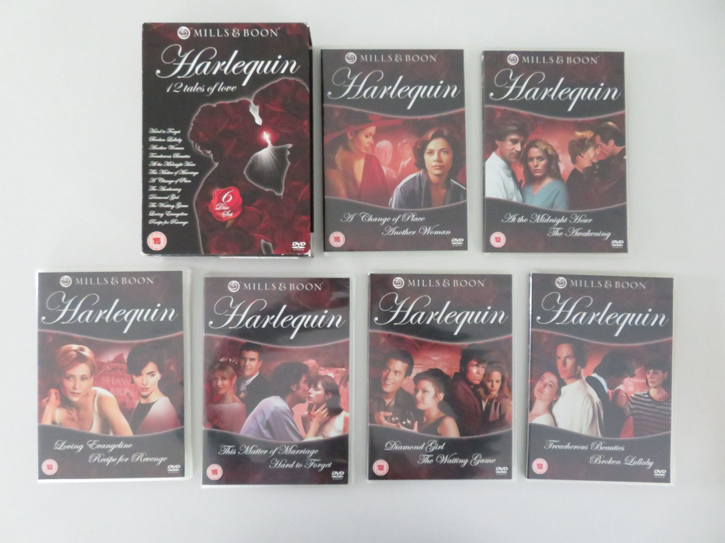 Mills & Boon: Harlequin 12 Tales of Love (DVD BoxSet) Patsy Kensit 2008 Region 2 Movie posters