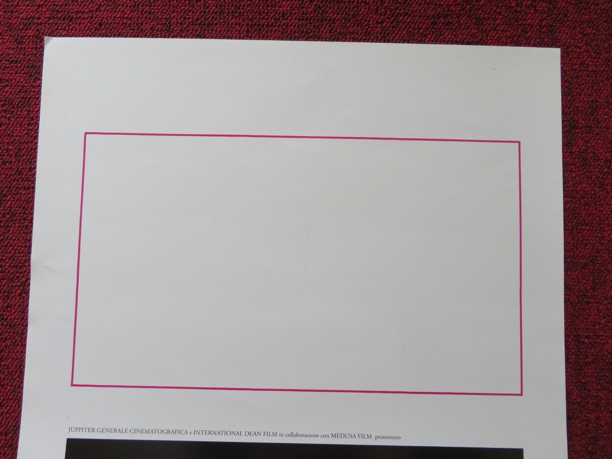 MILONGA ITALIAN LOCANDINA POSTER GIANCARLO GIANNINI CLAUDIA PANDOLFI 1999 Rendezvous Cinema Movie posters