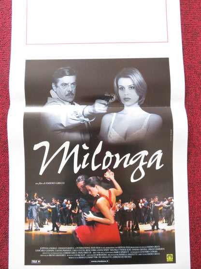 MILONGA ITALIAN LOCANDINA POSTER GIANCARLO GIANNINI CLAUDIA PANDOLFI 1999 Rendezvous Cinema Movie posters