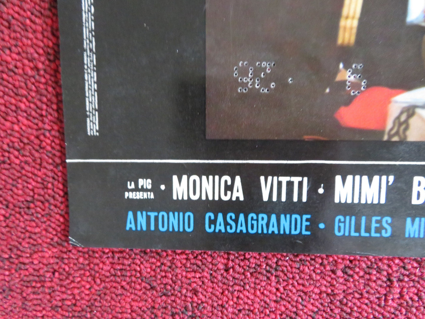 MIMI BLUETTE... FIORE DEL MIO GIARDINO - A ITALIAN FOTOBUSTA POSTER VITTI 1976 Rendezvous Cinema Movie posters