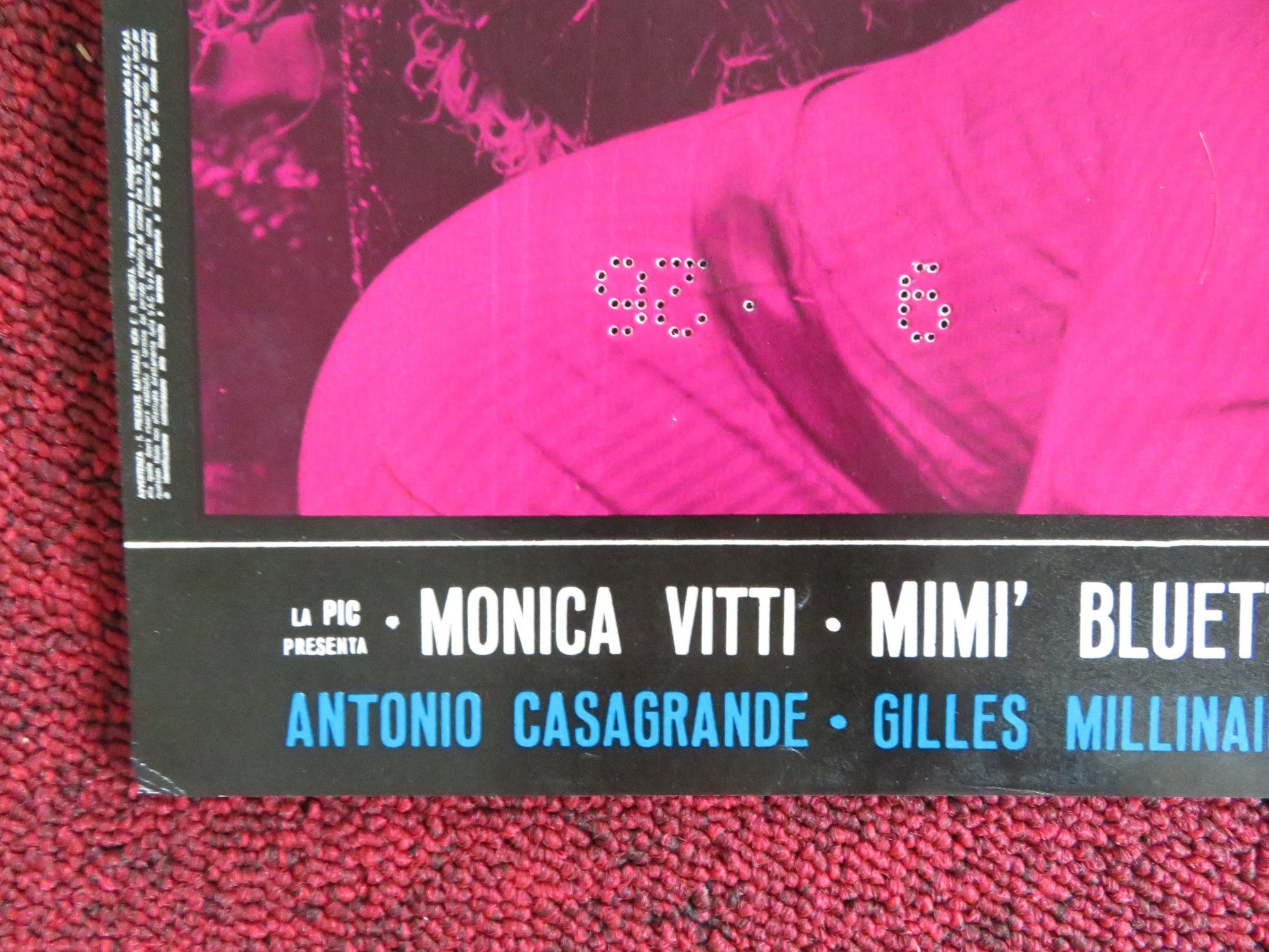 MIMI BLUETTE... FIORE DEL MIO GIARDINO - B ITALIAN FOTOBUSTA POSTER VITTI 1976 Rendezvous Cinema Movie posters