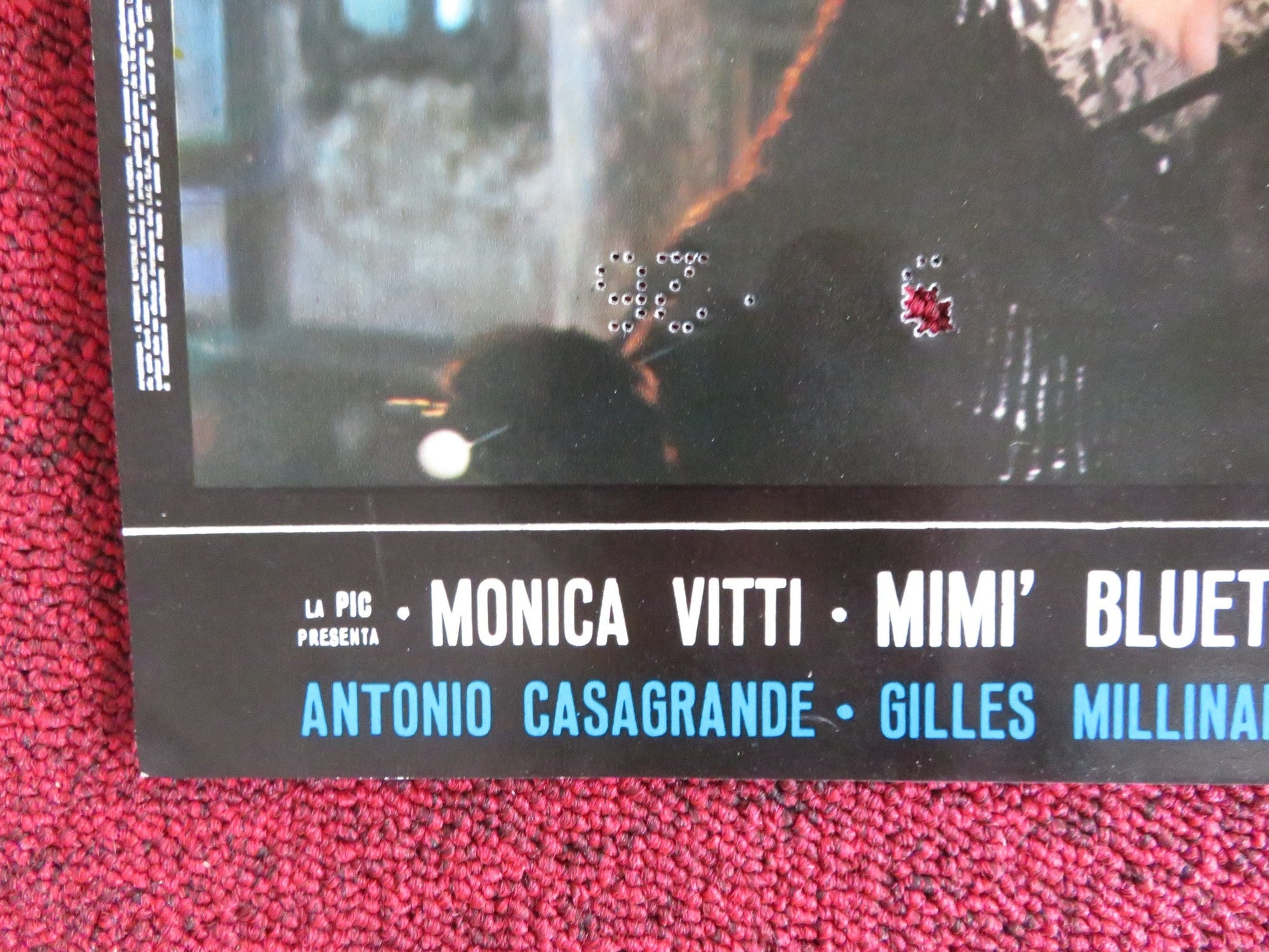 MIMI BLUETTE... FIORE DEL MIO GIARDINO - C ITALIAN FOTOBUSTA POSTER VITTI 1976 Rendezvous Cinema Movie posters