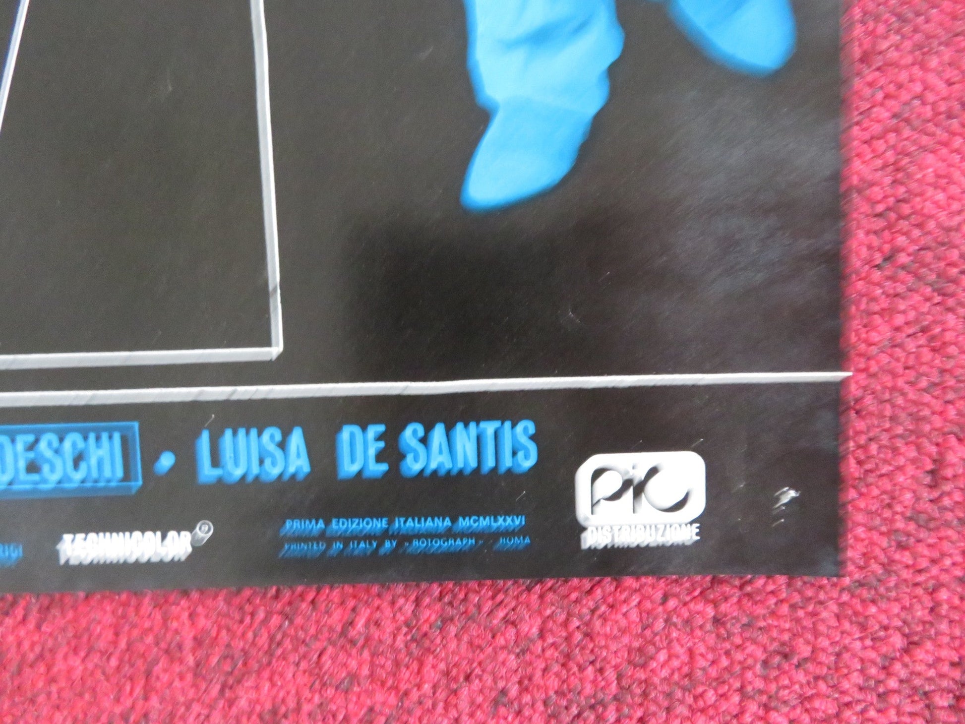 MIMI BLUETTE... FIORE DEL MIO GIARDINO - D ITALIAN FOTOBUSTA POSTER VITTI 1976 Rendezvous Cinema Movie posters