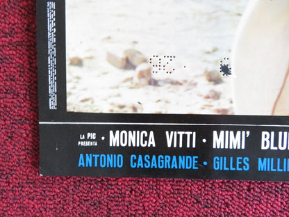 MIMI BLUETTE... FIORE DEL MIO GIARDINO - D ITALIAN FOTOBUSTA POSTER VITTI 1976 Rendezvous Cinema Movie posters