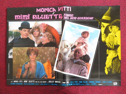 MIMI BLUETTE... FIORE DEL MIO GIARDINO - E ITALIAN FOTOBUSTA POSTER VITTI 1976 Rendezvous Cinema Movie posters