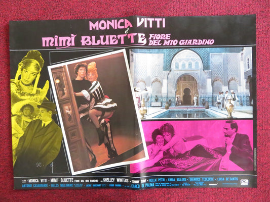 MIMI BLUETTE... FIORE DEL MIO GIARDINO - F ITALIAN FOTOBUSTA POSTER VITTI 1976 Rendezvous Cinema Movie posters